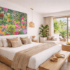 Luxe-bohemien-hotelkamer-in-Ibiza Let Love Rule