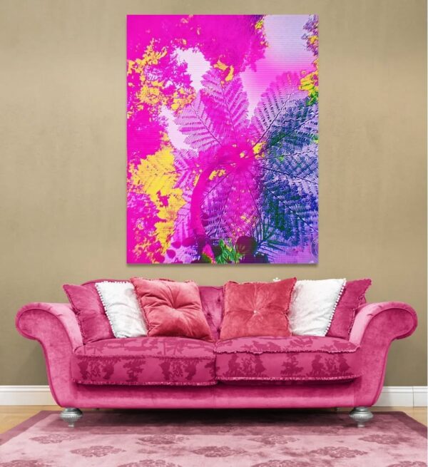 SUMMERS-ALMOST-GONE-PURPLE-PINK-COUCH Summertime