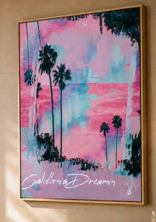 CALIFORNIA DREAMIN PASTELS CANVAS California Dreamin Pastels