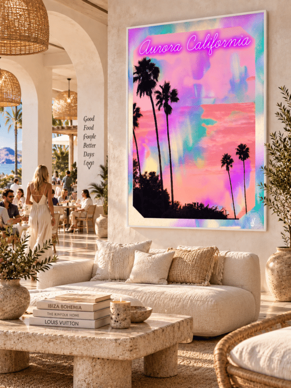CANVAS AURORA CALIFORNIA IBIZA Aurora California