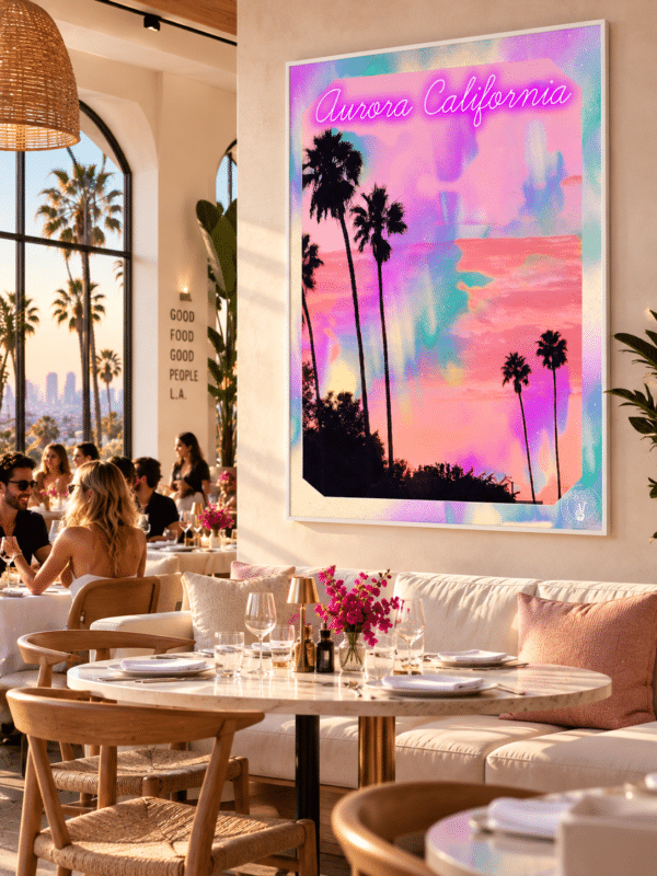 CANVAS AURORA CALIFORNIA LA RESTAURANT Aurora California