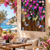 CANVAS HAPPY SPRING COTE DAZUR Happy Spring