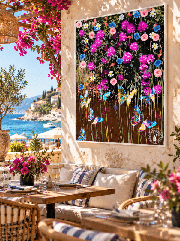CANVAS HAPPY SPRING COTE DAZUR Happy Spring