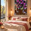 CANVAS HAPPY SPRING HOTELKAMER Happy Spring