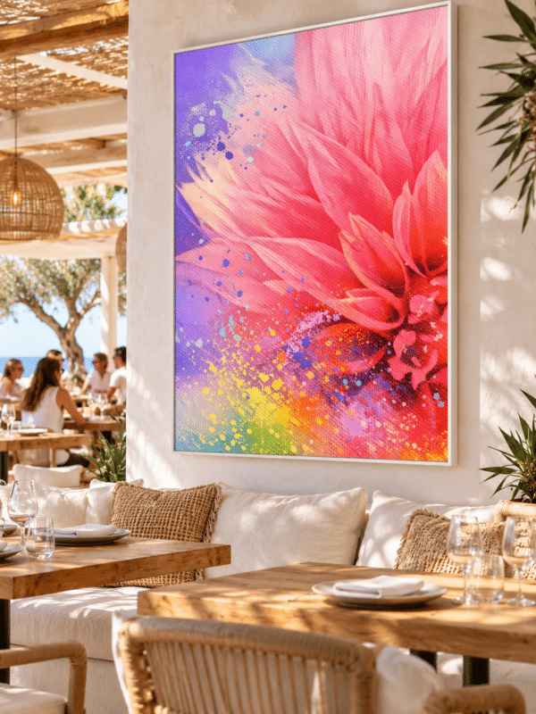 CANVAS HAPPY VIBES IBIZA RESTAURANT Happy Vibes