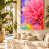 CANVAS HAPPY VIBES TULUM Happy Vibes