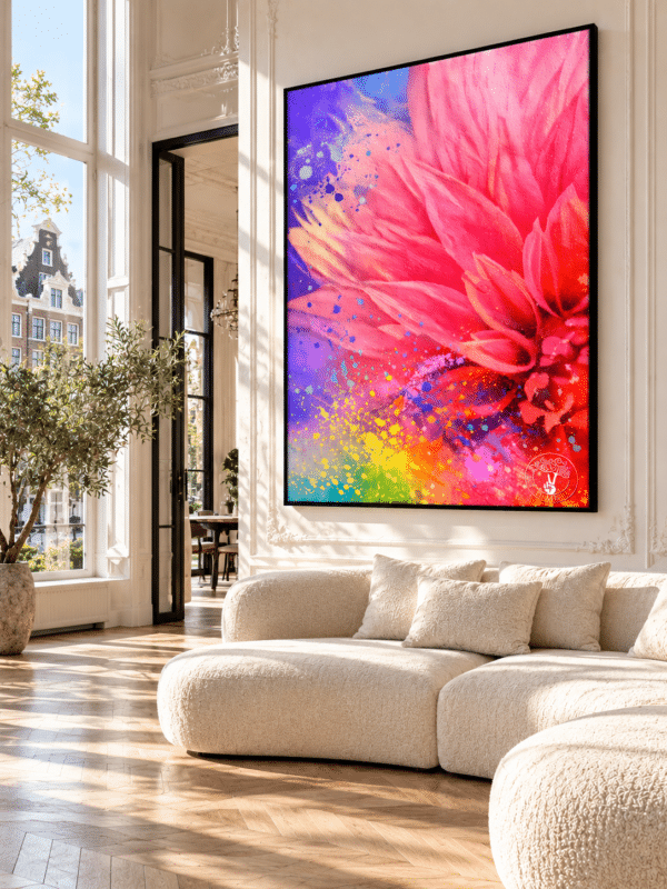 CANVAS HAPPY VIBES VOGUE LIVNG Happy Vibes