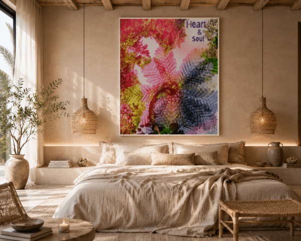 CANVAS HEART N SOUL BEDROOM Heart & Soul