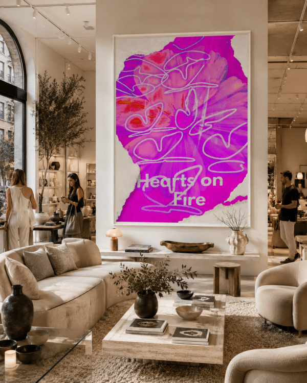 CANVAS HEARTS ON FIRE WINKEL Hearts on Fire