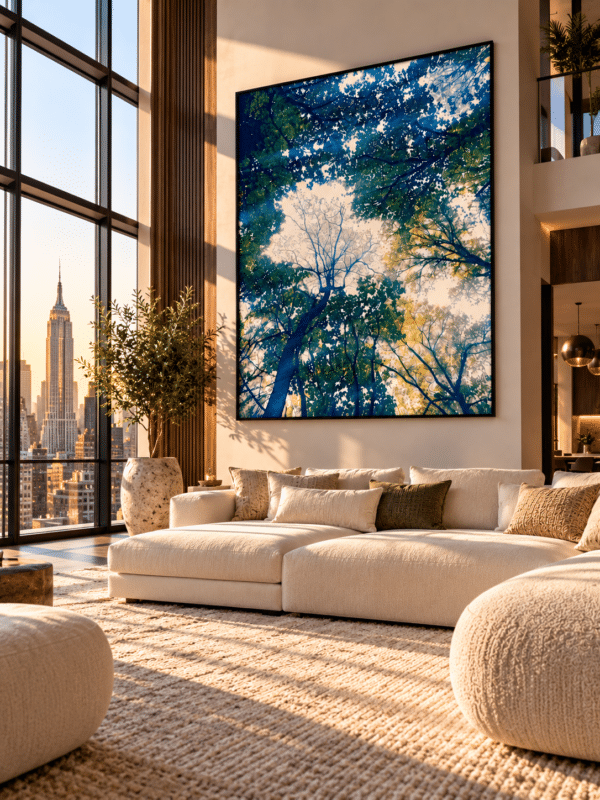 CANVAS INTO THE SKY NEW YORK Into the Sky