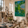 CANVAS JE TAIME MONET ATELIER Je Taime Monet