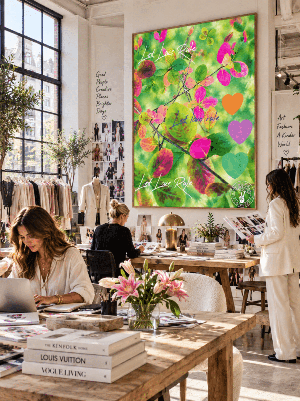 CANVAS LET LOVE RULE FASHION Let Love Rule