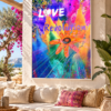 CANVAS LOVE REVOLTION IBIZA Love Revolution