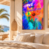 CANVAS LOVE REVOLUTION BEDROOM Love Revolution