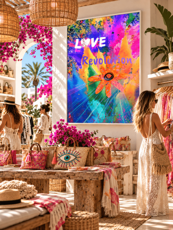 CANVAS LOVE REVOLUTION IBIZASHOP Love Revolution