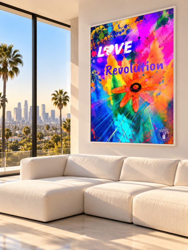 CANVAS LOVE REVOLUTION LA Love Revolution