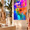 CANVAS LOVE REVOLUTION LA SHOP Love Revolution