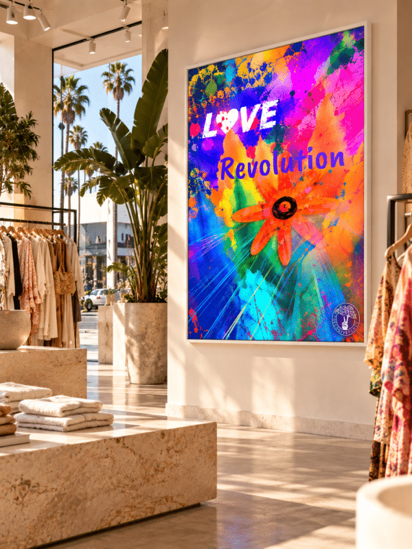CANVAS LOVE REVOLUTION LA SHOP Love Revolution