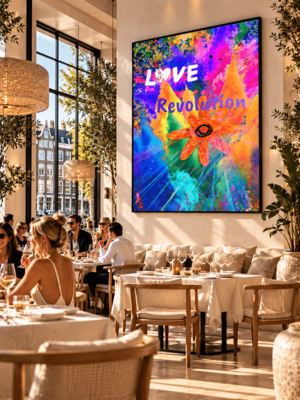 CANVAS LOVE REVOLUTION RESTAURANT Love Revolution