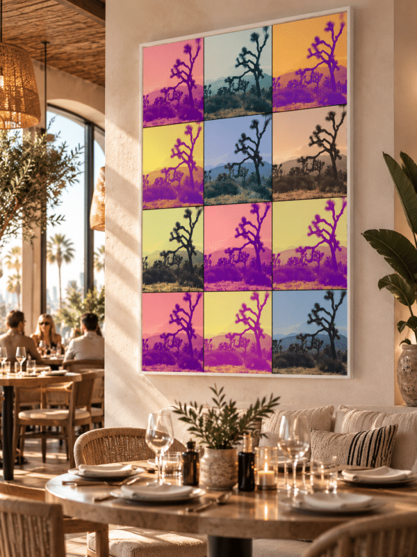 CANVAS MAYBE CALIFORNIA LA RESTAURANT Maybe California