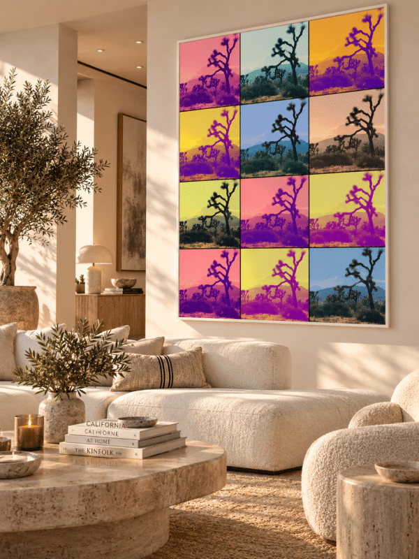 CANVAS MAYBE CALIFORNIA LIVING ROOM Maybe California