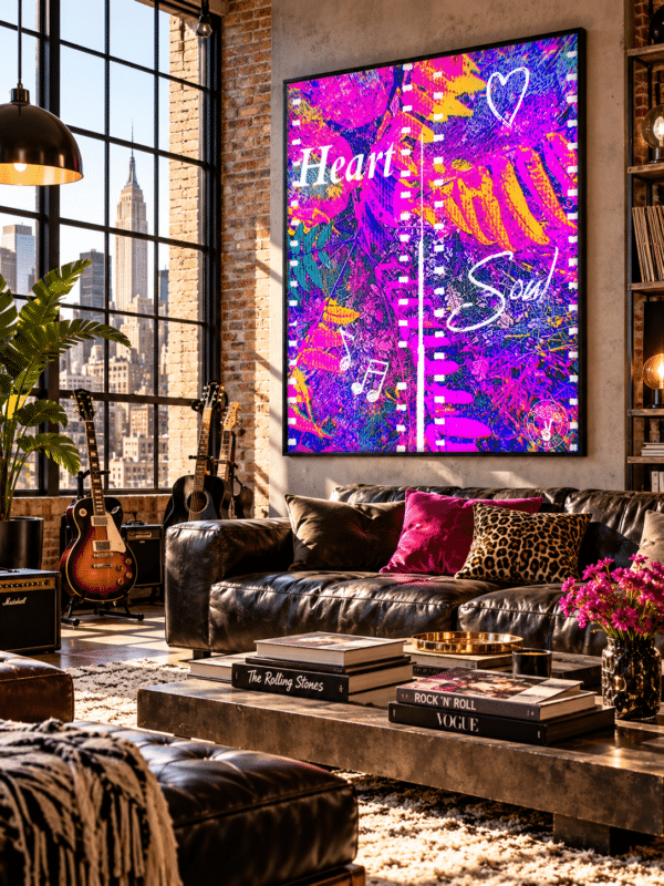 CANVAS MUSIC IS MY SOUL NEW YORK Music is my Soul