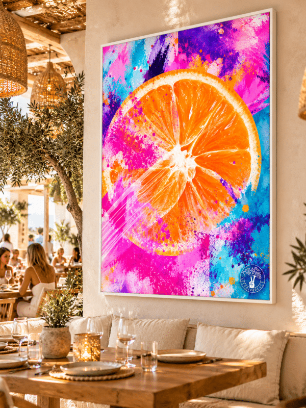 CANVAS ORANGE CRUSH IBIZA Orange Crush
