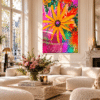 CANVAS POWER OF A FLOWER AMSTERDAM Power of a Flower