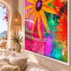CANVAS POWER OF A FLOWER CLOSE UP IBIZA Power of a Flower