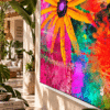 CANVAS POWER OF A FLOWER CLOSE UP TULUM Power of a Flower