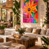 CANVAS POWER OF A FLOWER TULUM Power of a Flower