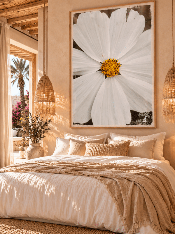 CANVAS WHITE ZEN BEDROOM White Zen