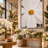 CANVAS WHITE ZEN FLOWERSHOP White Zen