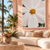 CANVAS WHITE ZEN MIAMI White Zen