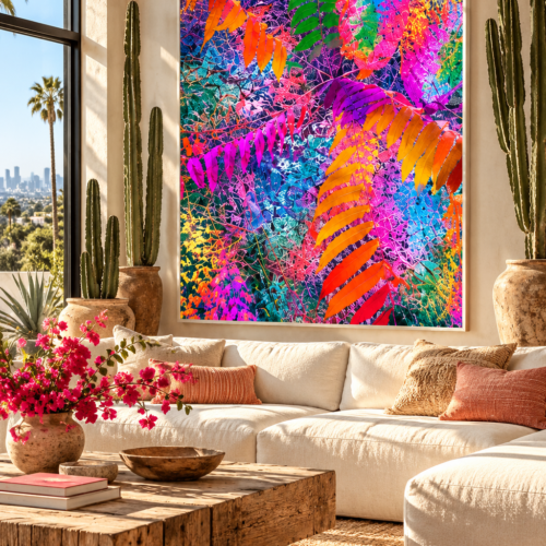 CANVAS WILD AT HEART CACTUS Wild at Heart