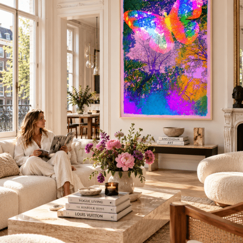 Canvas BOHEMIAN BUTTERFLY AMSTERDAM Bohemian Butterfly