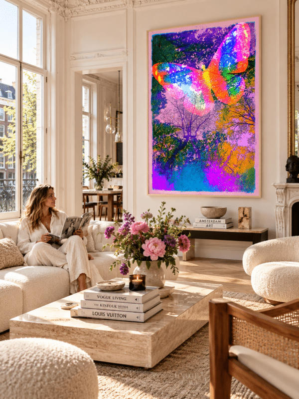 Canvas BOHEMIAN BUTTERFLY AMSTERDAM Bohemian Butterfly