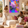 Canvas BOHEMIAN BUTTERFLY IBIZA Bohemian Butterfly