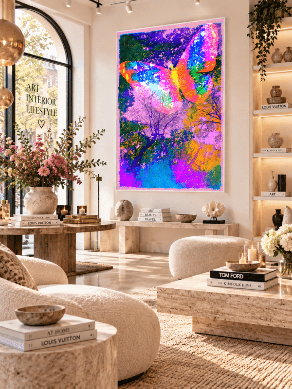 Canvas BOHEMIAN BUTTERFLY WINKEL Bohemian Butterfly
