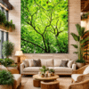 Groene-sereniteit-in-hotel-lobby Green River