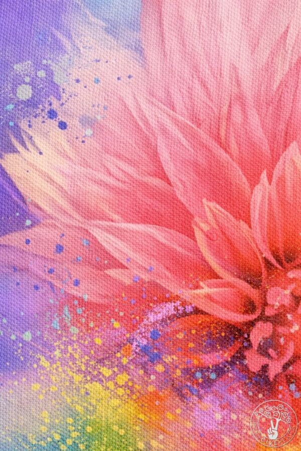 HAPPY VIBES DETAIL LOGO Living Colour