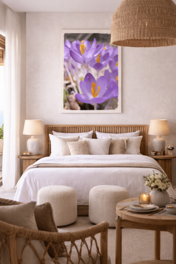 Ibiza-stijl-hotelkamer-met-zeezicht Crocus Vibes