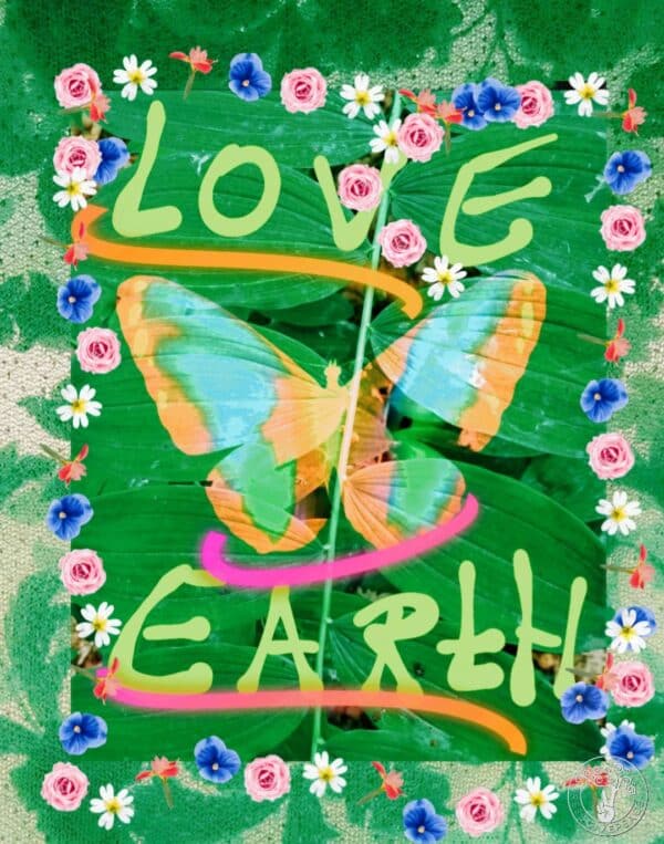 LOVE EARTH FLOWERS LOGO Love Earth