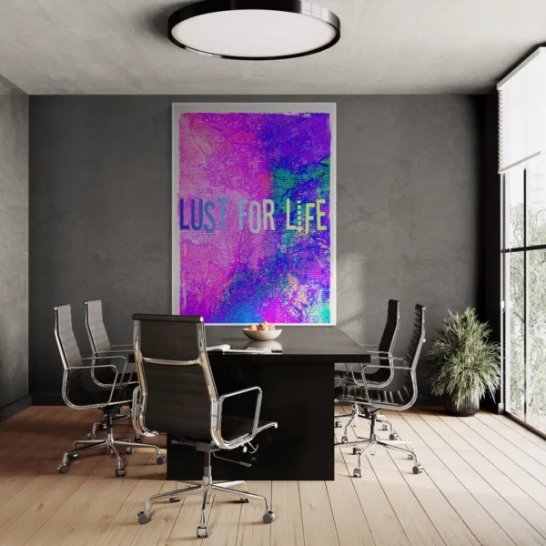 LUST-FOR-LIFE-KANTOOR-ZWART Lust for Life