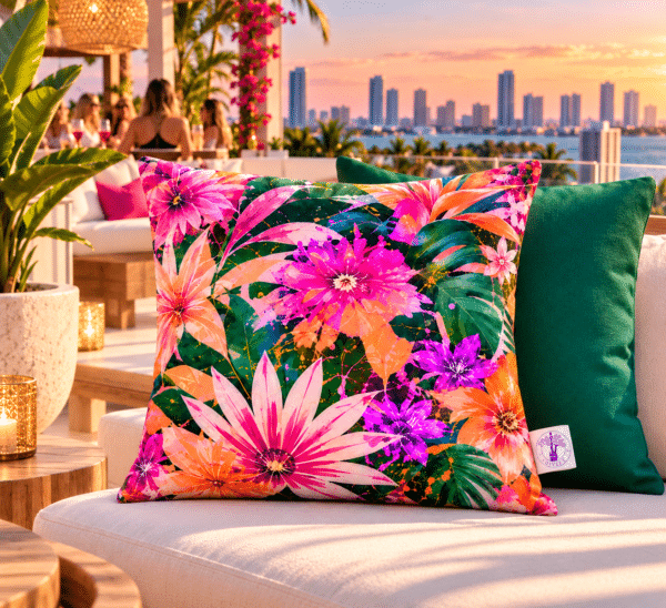TUINKUSSEN FLOWERPOWER MIAMI Flower Power