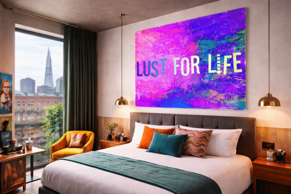 Trendy-hotelkamer-in-Londen Lust for Life