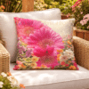 Zonnige-tuin-met-bloemkussen Go with the Flow