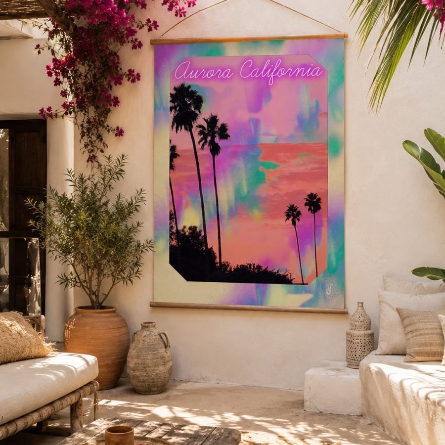 AURORA CALIFORNIA TUINPOSTER